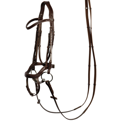 Abbildung von Harry&#039;s Horse Zaumzeug Anatomic Cob Braun