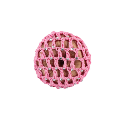 Abbildung von Horka Haarnetz Strass Pink