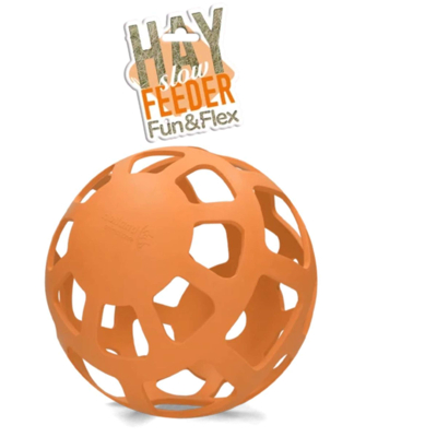 Abbildung von Excellent Hay Slowfeeder Fun and Flex Oranje 22cm