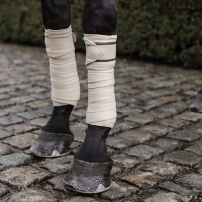 Abbildung von Kentucky Horsewear Bandagen Polar Fleece Beige Warmblut