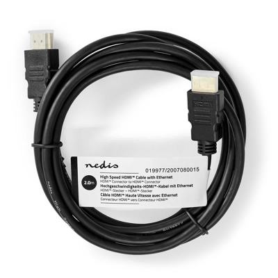 Afbeelding van Nedis High Speed HDMI Kabel met Ethernet 2 Meter