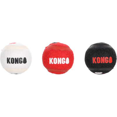 Afbeelding van Kong Signature Sport Balls Assorti 6,5X6,5X6,5 CM (3 STUKS)