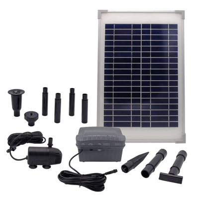 Afbeelding van Ubbink SolarMax 600 Fonteinpomp Op Zonne energie Met Accu