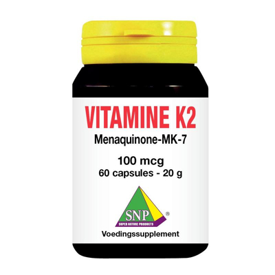 Afbeelding van Snp Vitamine K2 Mena Q7 100mcg 60ca