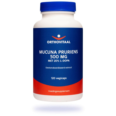 Afbeelding van Orthovitaal Mucuna pruriens 500 mg 120 capsules