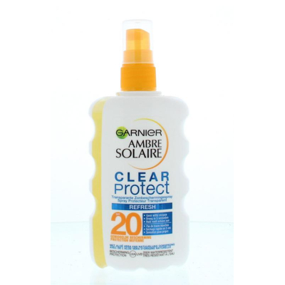 Afbeelding van Ambre Solaire Spray Clear Protect 20 200ml