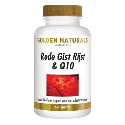 Afbeelding van Golden Naturals Rode Gist Rijst &amp; Q10 240tb