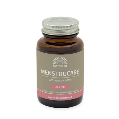 Afbeelding van Mattisson Healthstyle MenstruCare Vitex Agnus Castus Capsules 60CP