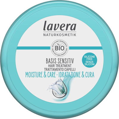 Afbeelding van Lavera Basis Sensitiv Hair Treatment Moisture&amp;care En it 200ml