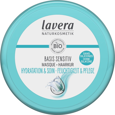 Afbeelding van Lavera Basis Sensitiv Hair Treatment Moisture &amp; Care Fr d 200ml