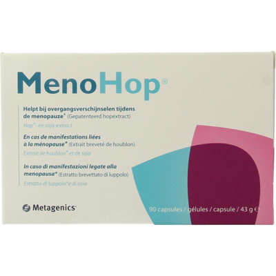 Afbeelding van Metagenics MenoHop Hopextract Capsules 90CP