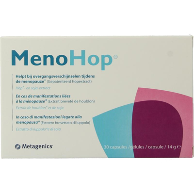 Afbeelding van Metagenics MenoHop Hopextract Capsules 30CP