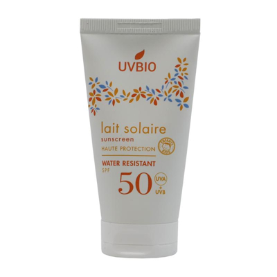 Afbeelding van Uvbio Sunscreen SPF 50 Bio (water resistant) Milliliter