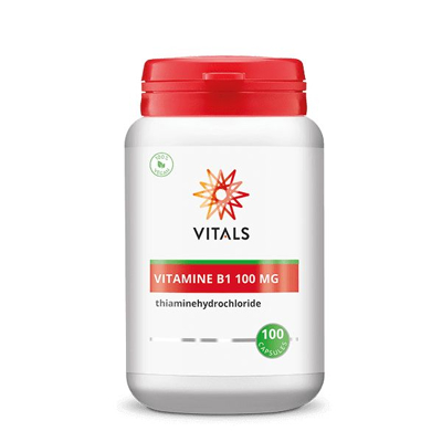 Afbeelding van Vitals Vitamine B1 100mg Capsules