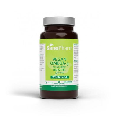 Afbeelding van Sanopharm Vegan omega 3 60 capsules