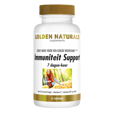 Afbeelding van Golden Naturals Immuniteit Support 7 Dagen Kuur Capsules