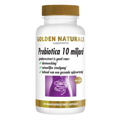 Afbeelding van Golden Naturals Probiotica 10 Miljard Capsules