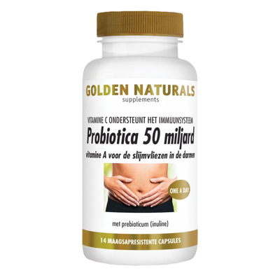 Afbeelding van Golden Naturals Probiotica 50 miljard