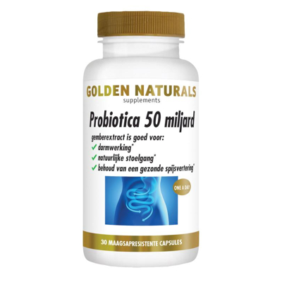 Afbeelding van Golden Naturals Probiotica Strong 50 miljard