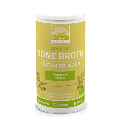 Afbeelding van Mattisson Organic Beef Bone Broth Botten Bouillon Bio, 180 gram