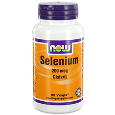 Afbeelding van Now Selenium Gistvrij 200 Mcg, 90 Veg. capsules