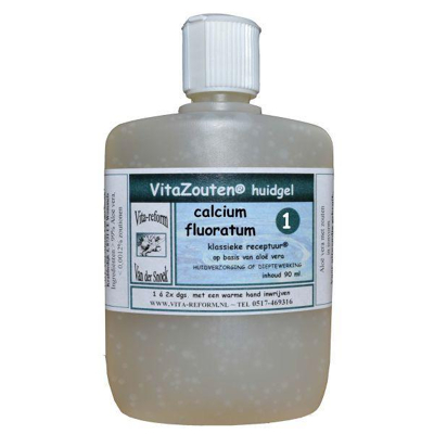 Afbeelding van Vitazouten Calcium Fluoratum Huidgel Nr. 01, 90 ml