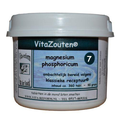 Afbeelding van Vita Reform Vitazouten Nr. 7 Magnesium Phosphoricum 360st