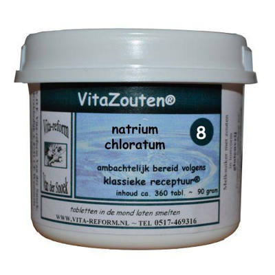 Afbeelding van Vita Reform Vitazouten Nr. 8 Natrium Chloratum Muriaticum 360st