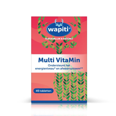 Afbeelding van Wapiti Multi vitamin 45 tabletten