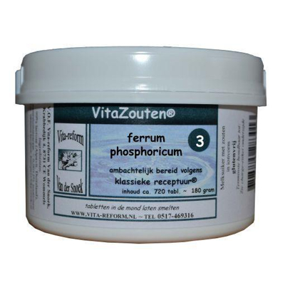 Afbeelding van Vitazouten Ferrum Phosphoricum Vitazout Nr. 03, 720 tabletten