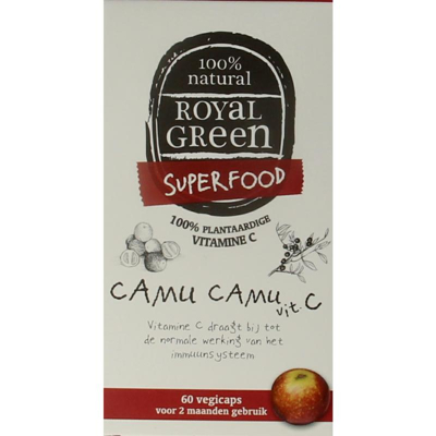 Afbeelding van Royal Green Camu + Vitamine C (60 Capsules)