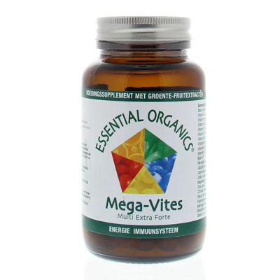 Afbeelding van Essential Organics Mega Vites Tabletten 75TB