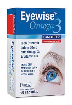 Afbeelding van Lamberts Eyewise met omega 3 60 capsules