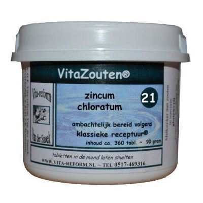 Afbeelding van Vitazouten Zincum Muriaticum Vitazout Nr.21, 360 tabletten