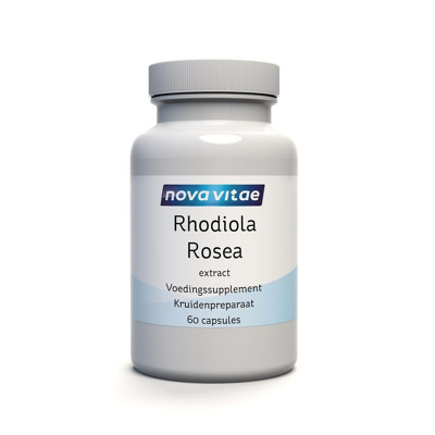 Afbeelding van Nova Vitae Rhodiola Rosea Extract Capsules 60st