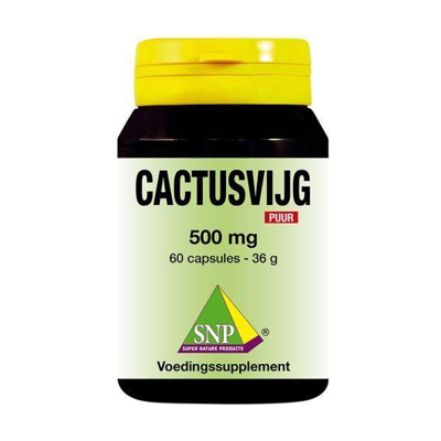 Afbeelding van SNP Cactusvijg 500 mg puur 60 capsules