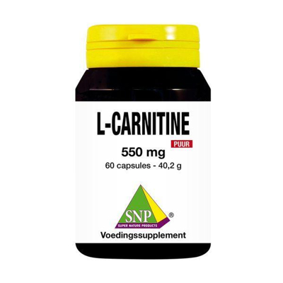 Afbeelding van SNP L Carnitine 550 mg puur 60 capsules