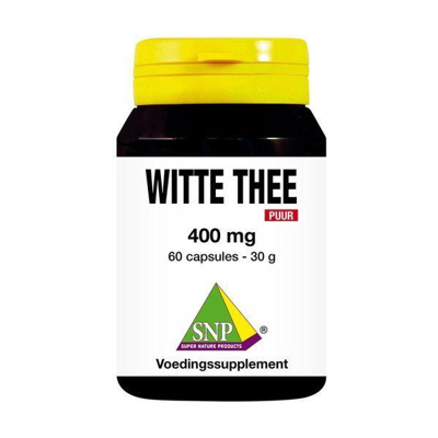 Afbeelding van SNP Witte thee 400 mg puur 60 capsules