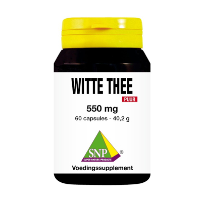 Afbeelding van SNP Witte thee 550 mg puur 60 capsules