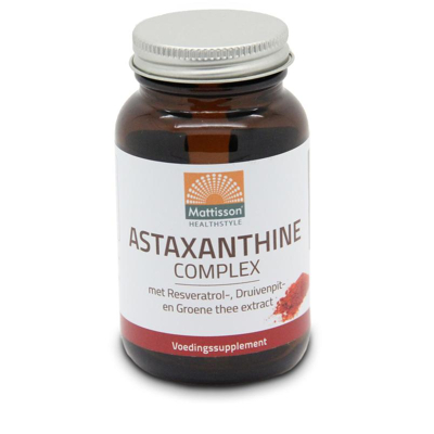 Afbeelding van Mattisson Healthstyle Astaxanthine Complex Capsules 60CP