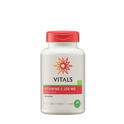 Afbeelding van Vitals Vitamine C 250 mg Biologisch Capsules