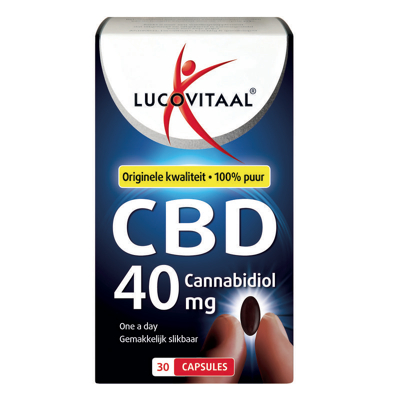 Afbeelding van Lucovitaal Cbd 40mg, 30 capsules