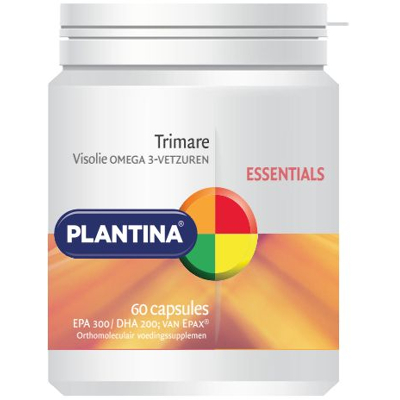Afbeelding van Plantina Trimare Visolie, 60 capsules