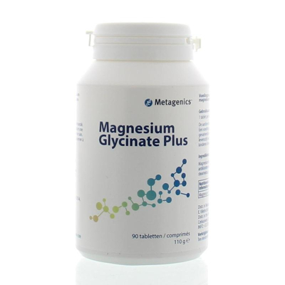 Afbeelding van Metagenics Magnesium Glycinate Plus 90 Tabletten