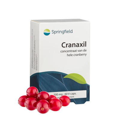 Afbeelding van Springfield Cranaxil Cranberry, 60 Veg. capsules