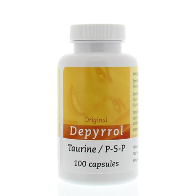 Afbeelding van Depyrrol Taurine P5P 5 mg 100 capsules