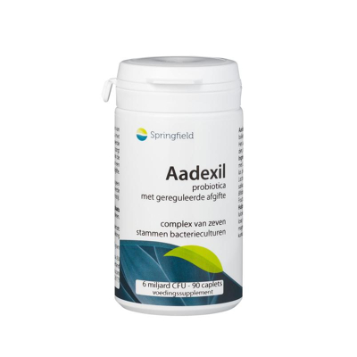Afbeelding van Springfield Aadexil Probiotica Tabletten 90st