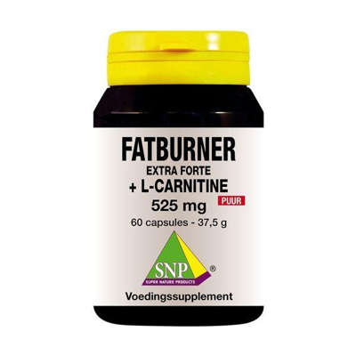 Afbeelding van Fatburner Extra Forte &amp; L Carnitine 525 Mg Puur