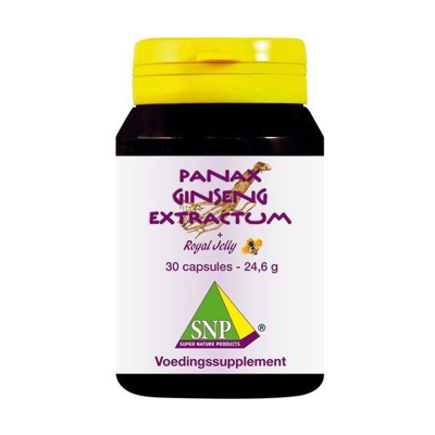 Afbeelding van SNP Panax ginseng extract &amp; royal jelly 700 mg 30 capsules