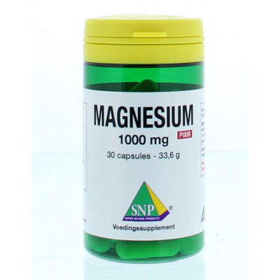 Afbeelding van Snp Magnesium 1000mg Puur, 30 capsules